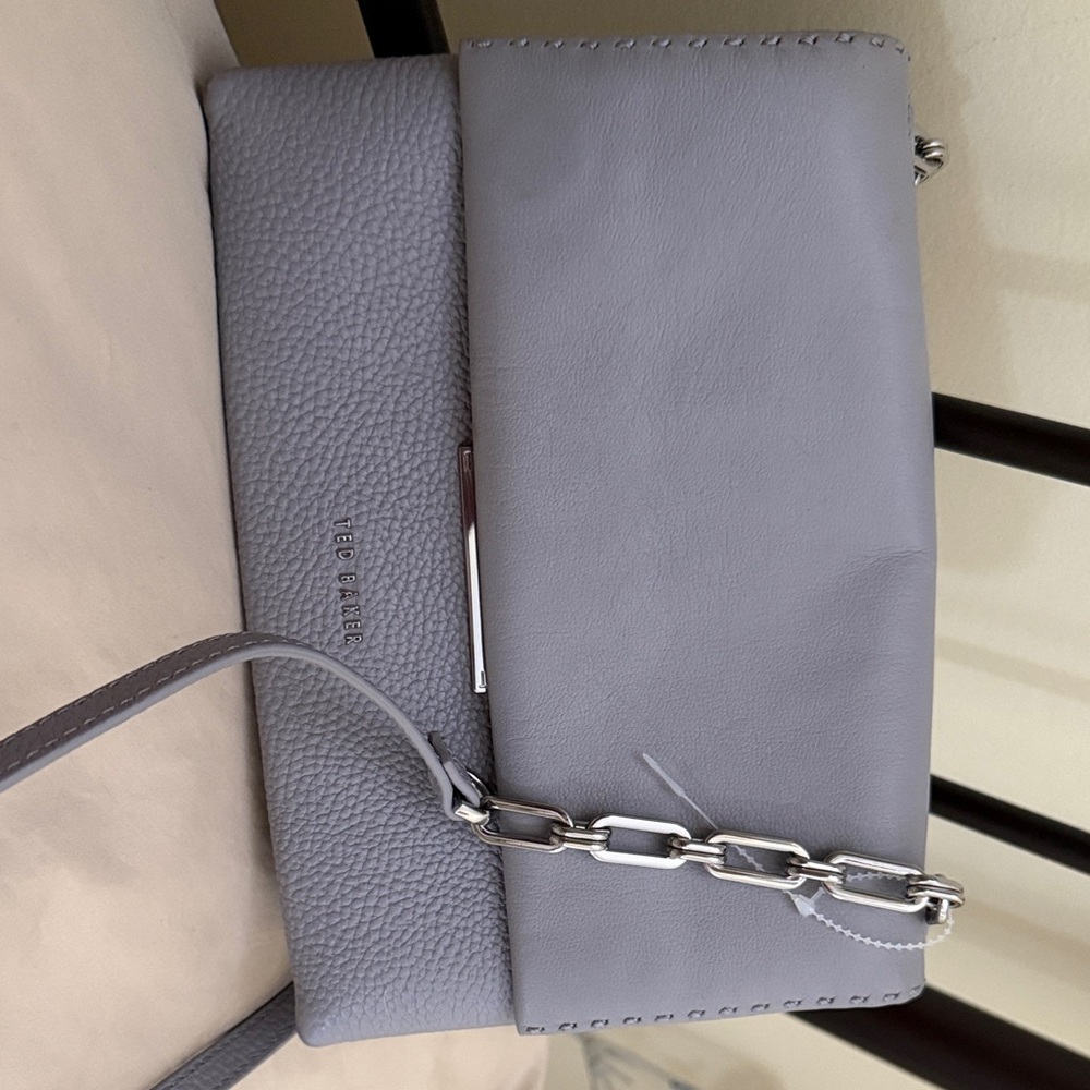 Ted Baker Light Gray Crossbody Bag